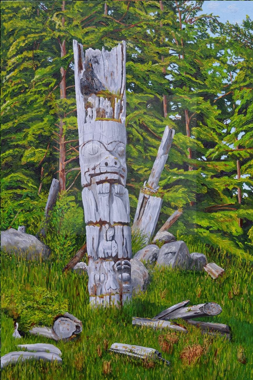 Little Bear and the Serpent
24 x 36 - Totems